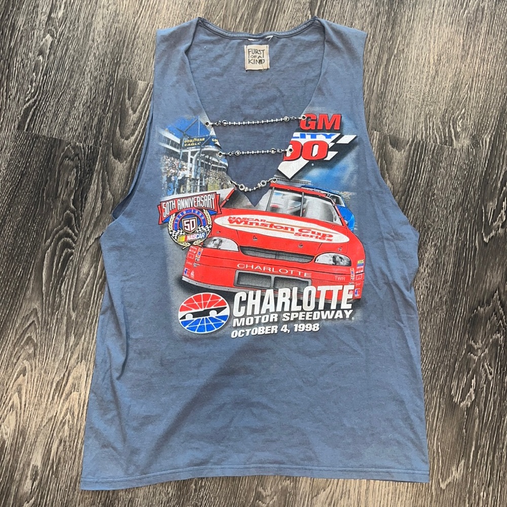LF NASCAR Cut Off Top: Furst Of A Kind